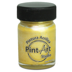 PINTURA METALICA CENTELLEANTE PINTART 837 ORO IMPERIAL 30ML PINTURA METALICA CENTELLEANTE PINTART 837 ORO IMPERIAL 30ML