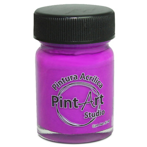 PINTURA ACRILICA FLUORESCENTE PINTART STUDIO 984 MORADO 30ML PINTURA ACRILICA FLUORESCENTE PINTART STUDIO 984 MORADO 30ML