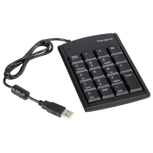 TECLADO TARGUS NUMERICO USB PAUK10U