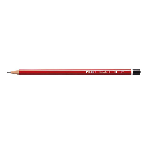 LAPIZ DE GRAFITO MILAN TRIANGULARES + BORRADOR 5U