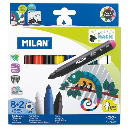 MARCADORES MILAN MAXI MAGIC 10U