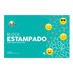 BLOCK OFICIO CARTULINA DISENO MIS PASITOS BLOCK OFICIO CARTULINA DISENO MIS PASITOS