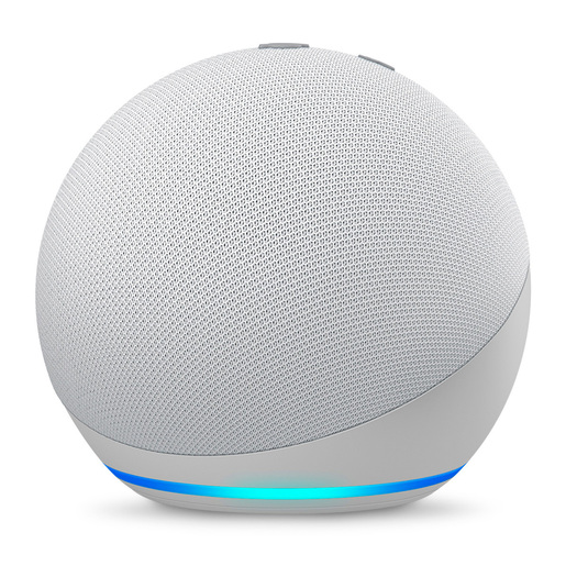 BOCINA AMAZON ECHO DOT 5 COLOR BLANCO ALEXA