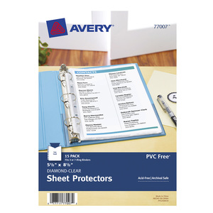 PROTECTOR DE HOJAS ACABADO CRISTALINO GRUESO, ESQUELA PAQ 15 PROTECTOR DE HOJAS ACABADO CRISTALINO GRUESO, ESQUELA PAQ 15