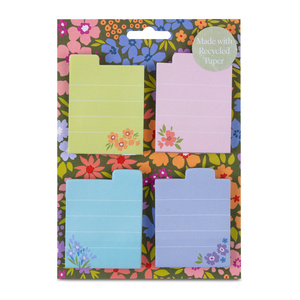 NOTAS ADHESIVAS CRE8 COLECCION FLORES NOTAS ADHESIVAS CRE8 COLECCION FLORES