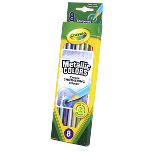 LAPICES DE COLOR CRAYOLA METALLIC 8U LAPICES DE COLOR CRAYOLA METALLIC 8U