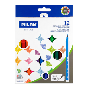 MARCADORES MILAN 12U (PUNTA FINA) MARCADORES MILAN 12U (PUNTA FINA)