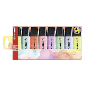 RESALTADOR STABILO BOSS PASTEL 8U RESALTADOR STABILO BOSS PASTEL 8U