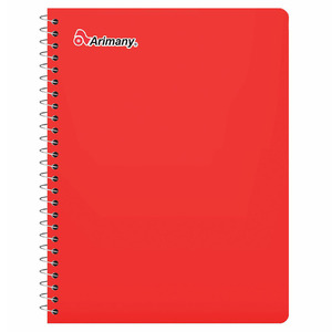 CUADERNO ESPIRAL ARIMANY LINEAS 100H (PASTA DURA) CUADERNO ESPIRAL ARIMANY LINEAS 100H (PASTA DURA)