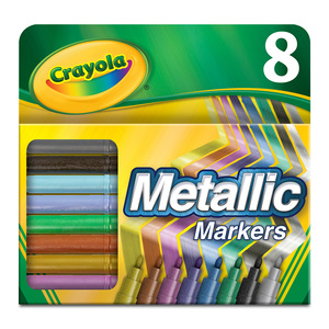 MARCADORES CRAYOLA ALTERNATIVE METALICOS 8U MARCADORES CRAYOLA ALTERNATIVE METALICOS 8U
