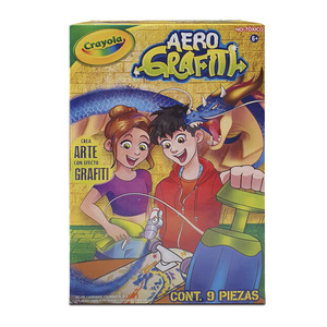 SET DE ACTIVIDADES AEROGRAFITI CRAYOLA SET DE ACTIVIDADES AEROGRAFITI CRAYOLA