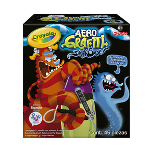 SET DE ACTIVIDADES AEROGRAFITI DARKSIDE CRAYOLA SET DE ACTIVIDADES AEROGRAFITI DARKSIDE CRAYOLA