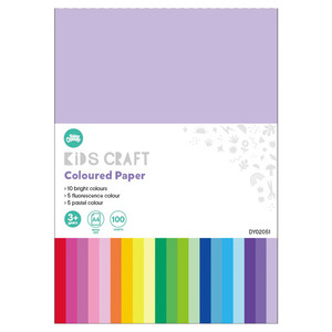 PAPEL KIDS CRAFT SURTIDO 70GRS 100H (COLORES BASICOS, FOSFORECENTES Y PASTEL) PAPEL KIDS CRAFT SURTIDO 70GRS 100H (COLORES BASICOS, FOSFORECENTES Y PASTEL)