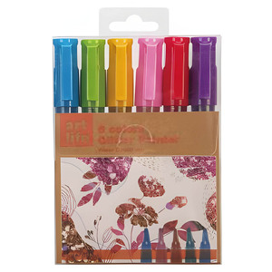MARCADORES GLITTER TREE IN ART 6U MARCADORES GLITTER TREE IN ART 6U