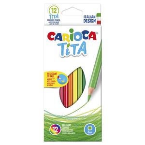 LAPICES DE COLOR CARIOCA TITA 12U LAPICES DE COLOR CARIOCA TITA 12U