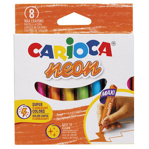 CRAYONES CARIOCA NEON 8U CRAYONES CARIOCA NEON 8U