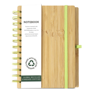 LIBRETA ESPIRAL BAMBOO CINTA ROSA A5 80GR 100H LIBRETA ESPIRAL BAMBOO CINTA ROSA A5 80GR 100H
