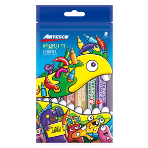 MARCADORES ARTESCO PUNTA GRUESA AQUAMAX47 6U MARCADORES ARTESCO PUNTA GRUESA AQUAMAX47 6U