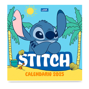 CALENDARIO 2025 STITCH EN LA PLAYA CALENDARIO 2025 STITCH EN LA PLAYA