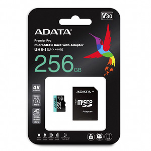 MEMORIA ADATA MICRO SD 256GB AUSDX256GUI3V30 MEMORIA ADATA MICRO SD 256GB AUSDX256GUI3V30