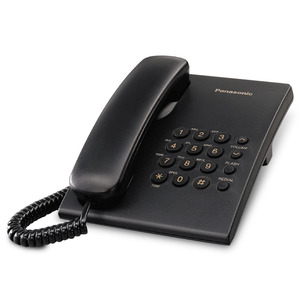 TELEFONO PANASONIC ALAMBRICO NEGRO KX-TS500LX1B TELEFONO PANASONIC ALAMBRICO NEGRO KX-TS500LX1B