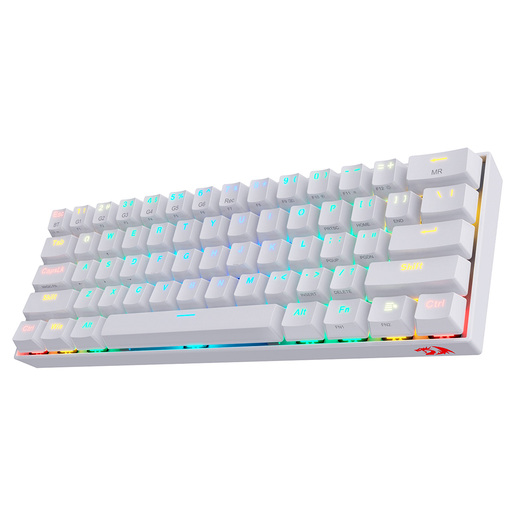 TECLADO REDRAGON GAMING INALAMBRICO DRACONIC BLANCO K530W-RGB