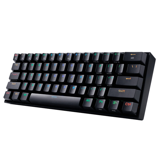 TECLADO REDRAGON GAMING INALAMBRICO DRACONIC NEGRO K530-RGB