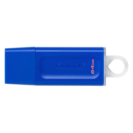 MEMORIA KINGSTON 64GB 3.2 GEN 1 USB EXODIA AZUL