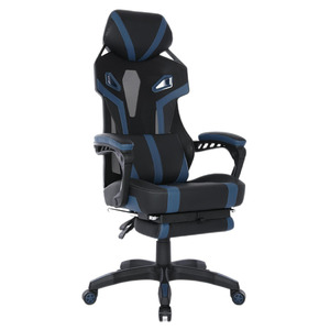 SILLA GAMER DE PU HARDCORE NEGRO CON AZUL 4TUNE SILLA GAMER DE PU HARDCORE NEGRO CON AZUL 4TUNE