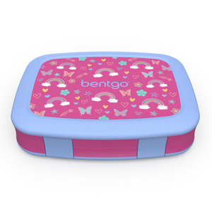 BENTGO KIDS PRINTS - RAINBOWS AND BUTTERFLIES (5 COMPARTIMIENTOS) BENTGO KIDS PRINTS - RAINBOWS AND BUTTERFLIES (5 COMPARTIMIENTOS)