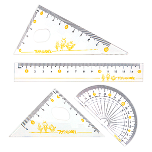 SET DE GEOMETRIA TOP TEAM 15CM SET DE GEOMETRIA TOP TEAM 15CM