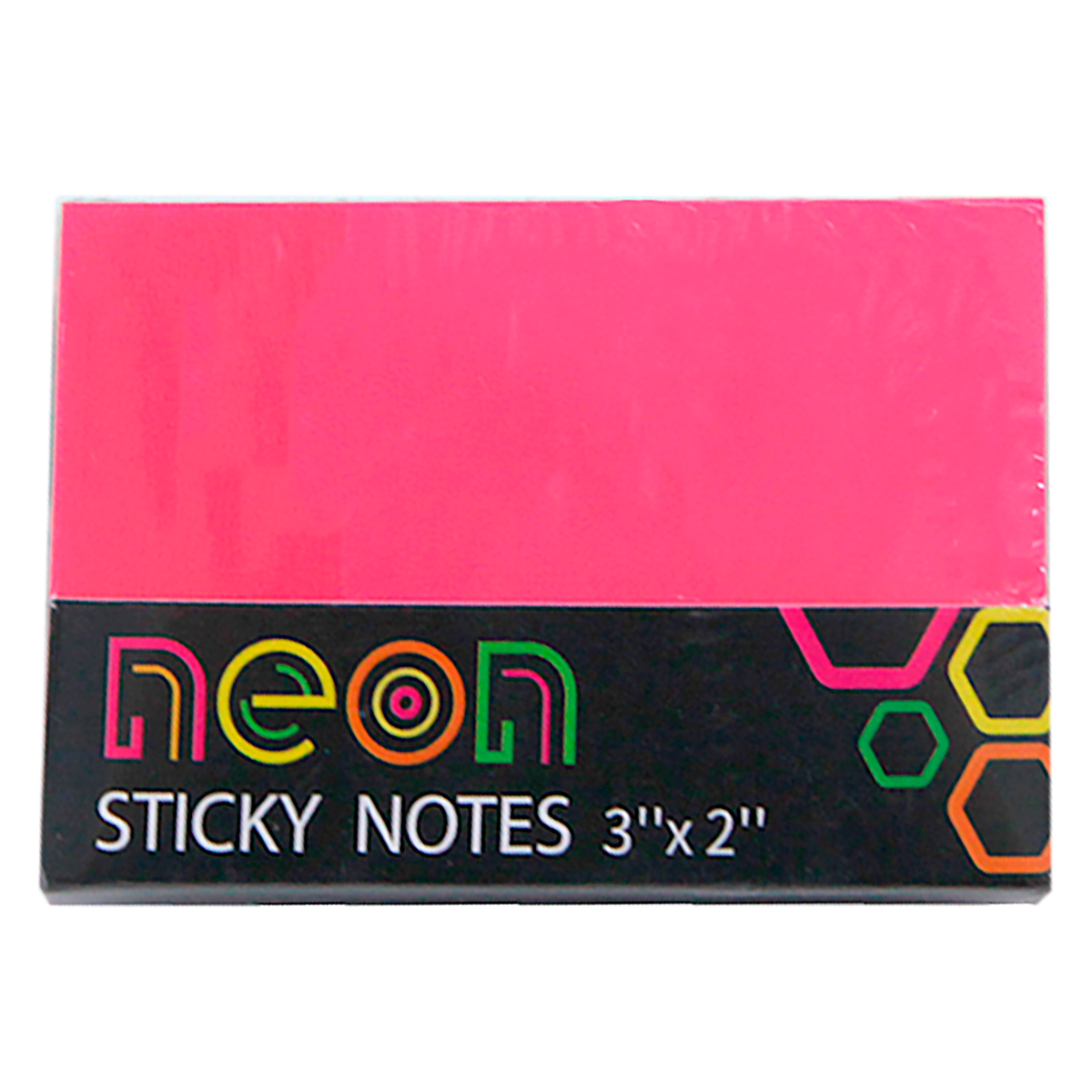 NOTAS ADHESIVAS TOP TEAM 3 X 2 NEON 400H (100H POR COLOR, VERDE, AMARILLO, NARANJA, ROSA)