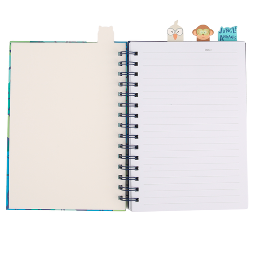 CUADERNO ESPIRAL LINEAS ISTUDY JUNGLE 100H