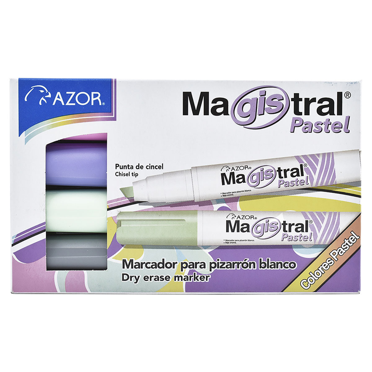 MARCADOR PARA PIZARRA MAGISTRAL PASTEL 4U