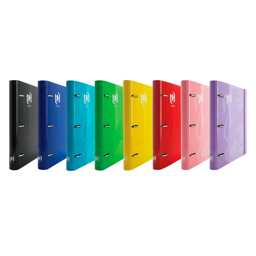 CARPETA EUROPEAN + REPUESTO DE 80H RAYAS (5 BANDAS COLOR Y SCRIBZEE)