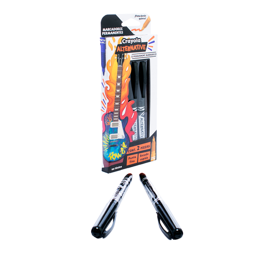 MARCADORES PERMANENTES CRAYOLA 2U