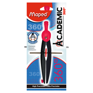 COMPAS MAPED PRECISION PLASTICO 1922