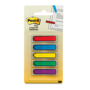 POST-IT BANDERITAS FLECHAS COLORES VARIOS, 5 PADS POST-IT BANDERITAS FLECHAS COLORES VARIOS, 5 PADS