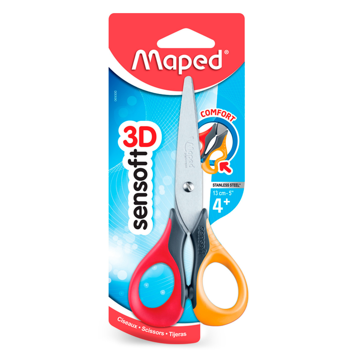 TIJERA SEN SOFT 13 CM MAPED