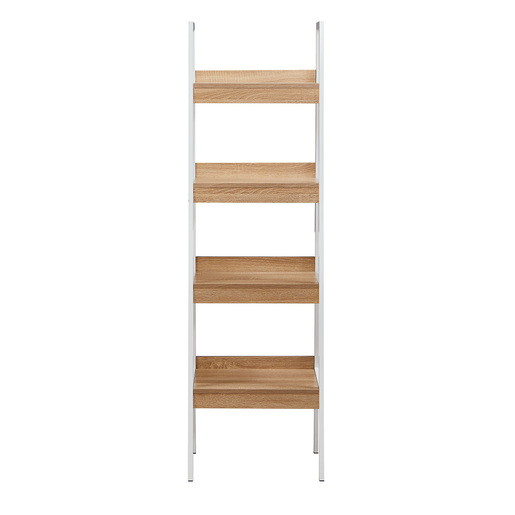 LIBRERO GAMMA DE 4 NIVELES COLOR BLANCO MODUTEC