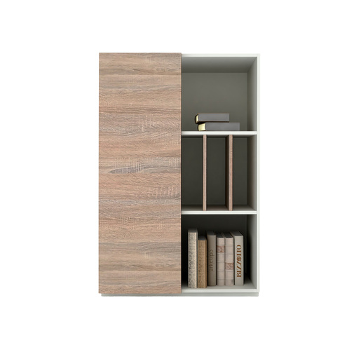 LIBRERA CON PUERTA BEIGE MT-P2409
