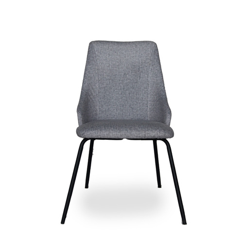 SILLA DE ESPERA DE TELA COLOR GRIS PLATA 4TUNE