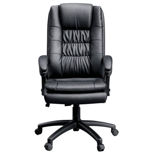 SILLA GERENCIAL DE PU ACOLCHADA NEGRO CON BRAZOS SKY CHAIRS