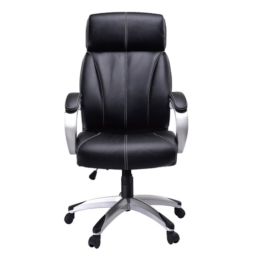SILLA GERENCIAL DALLAS DE PU COLOR NEGRO 4TUNE