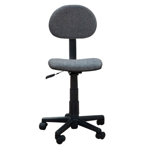 SILLA SECRETARIAL BASICA SIN BRAZOS DE TELA GRIS SKY CHAIRS