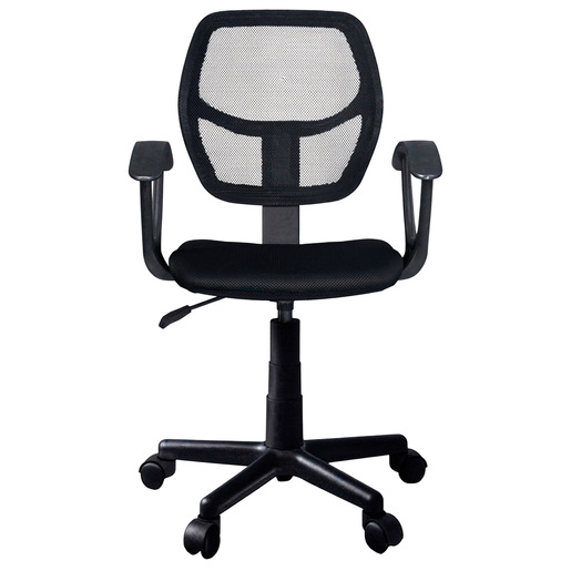 SILLA SECRETARIAL BASICA DE MESH CON BRAZOS MODUTEC