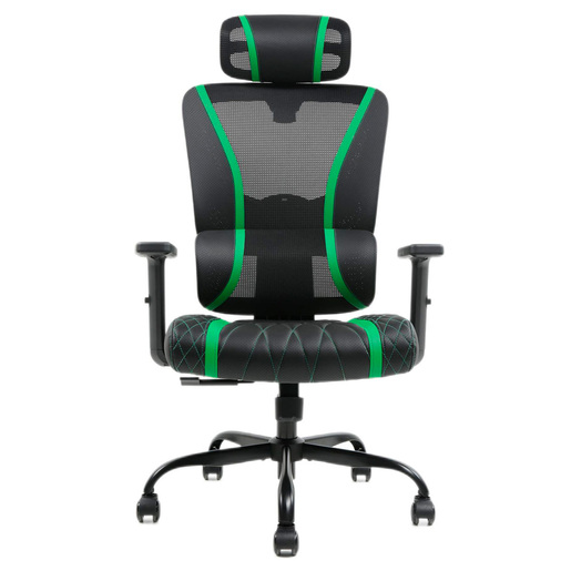 SILLA TIPO GAMER DE MESH Y PU DELUXE CONFORT 4TUNE