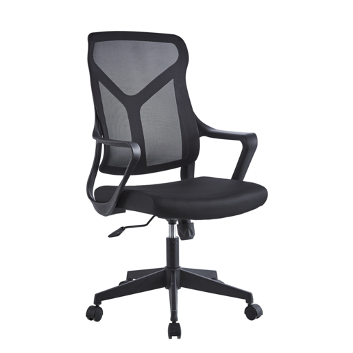 SILLA EJECUTIVA MESH NEGRA DISEÑO MODERNO MT-SM2413