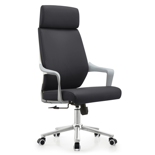 SILLA EJECUTIVA DE RESPALDOBASE CROMADA Y RUEDAS DE NAILONMEDIDAS: 64X61X 125vCM