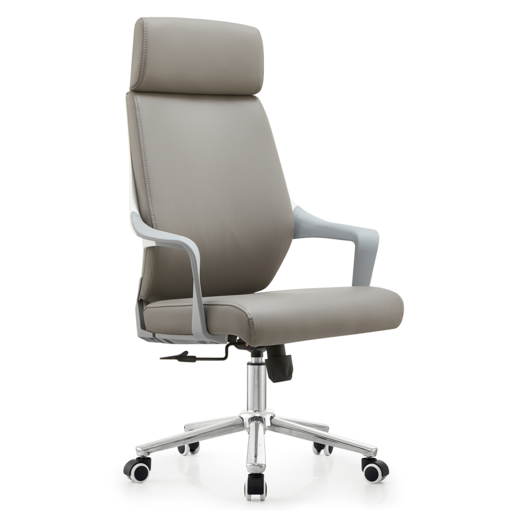 SILLA EJECUTIVA DE RESPALDOBASE CROMADA Y RUEDAS DE NAILONMEDIDAS: 64X61X 125vCM